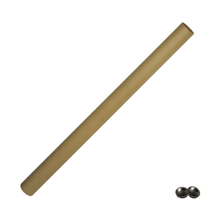 Dohe Tubos de Carton - sin Retractilar ni Etiquetar - Tapas de Plastico Separadas 1