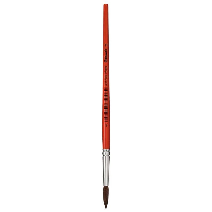Pelikan Pincel Serie 23 Nº 11 - Punta Redonda de Pelo Natural de Pony - Mango de Madera Barnizado - Ferula de Aluminio Antioxido 1