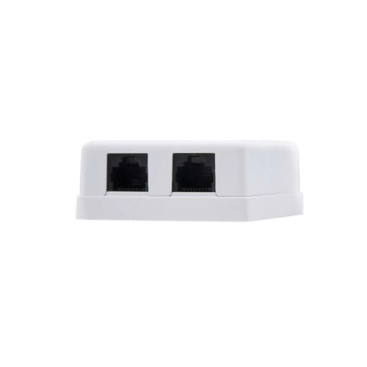 Nanocable Roseta de Superficie RJ45 Cat.6 UTP 2 Tomas 1
