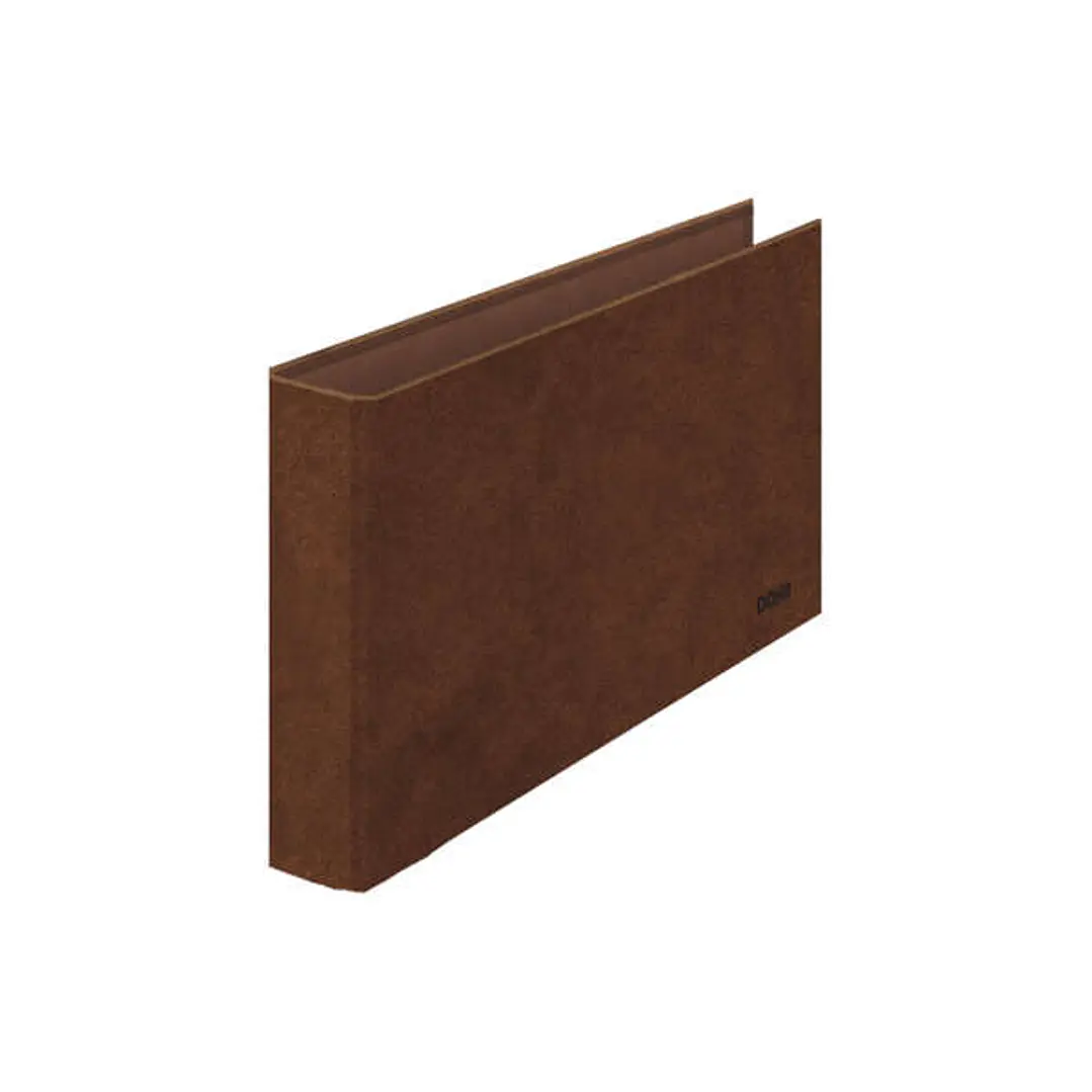 Dohe Carpeta de 2 Anillas Mixtas 25mm Cuarto Apaisado - Carton Forrado con Papel Impreso y Plastificado 1