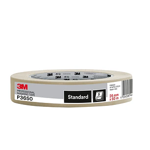 3M Cinta de Enmascarar Profesional - 24mm x 50m - Color Blanco