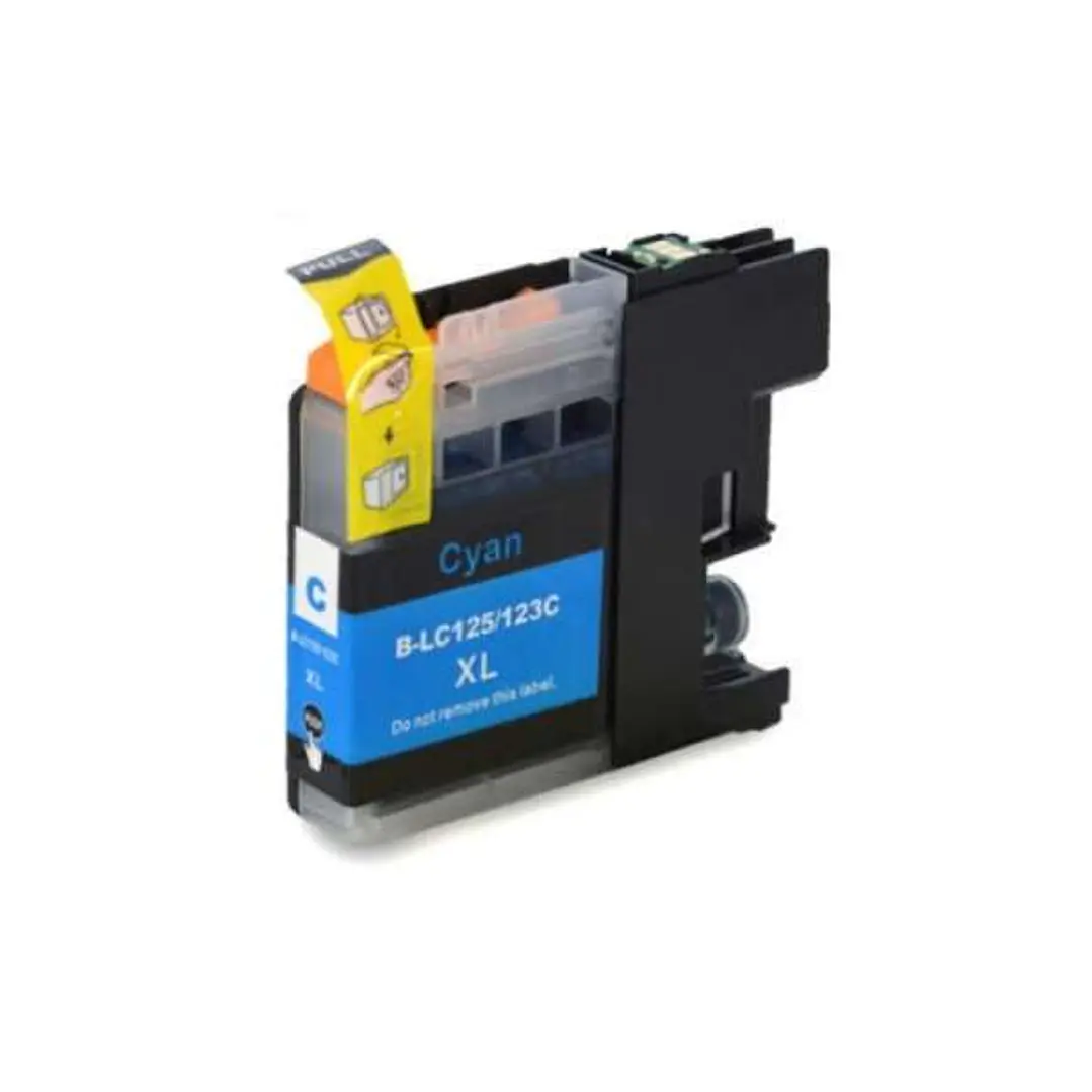 Brother LC123XL/LC121XL Cyan Cartucho de Tinta Generico - Reemplaza LC123C/LC121C 1