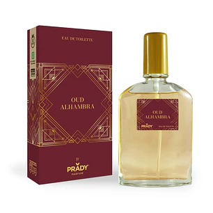 Prady Colonia Unisex Oud Alhambra - Frasco de 90 ml - Spray Pulverizador
