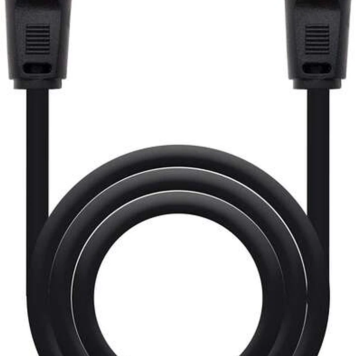 Nanocable Cable de Antena TV 75 OHM Macho/Hembra 1.80m - Color Negro 1