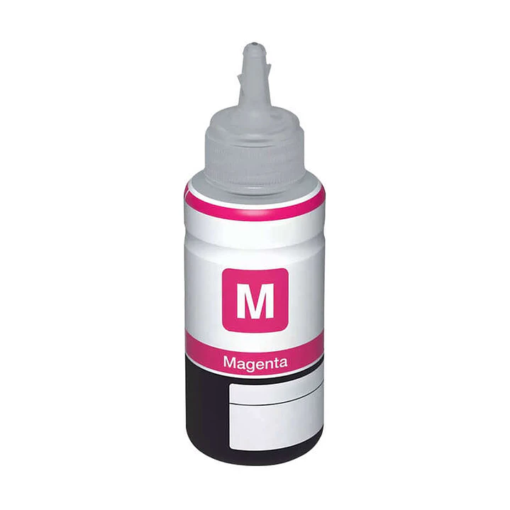 Epson 102/103/104/106/107/T6643/T6733 Magenta Botella de Tinta Generica - Reemplaza C13T03R340/C13T00S34A10/C13T00P340/ C13T00R340/C13T09B340/C13T6643 1