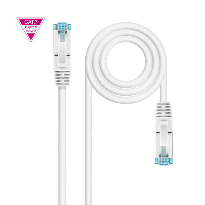 Nanocable Cable Red Cat.7 LSZH SFTP PIMF AWG26 2m - Color Blanco 1