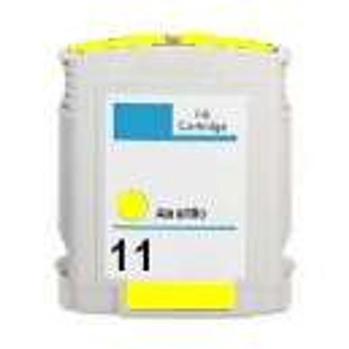 Generico HP 11 Amarillo Cartucho de Tinta - Reemplaza C4838A 1