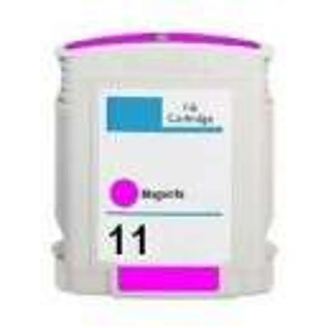 Generico HP 11 Magenta Cartucho de Tinta - Reemplaza C4837A 1