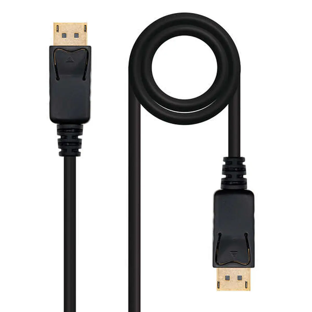 Nanocable Cable Displayport - DP/M-DP/M - 0.5m - Color Negro 1