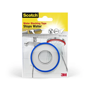 Scotch Cinta Adhesiva para Goteras - 12mm x 12m - Color Blanco