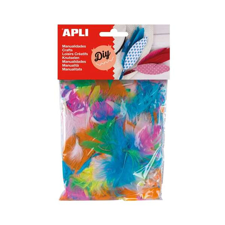 Apli Plumas Collage 14g - Colores Surtidos 1