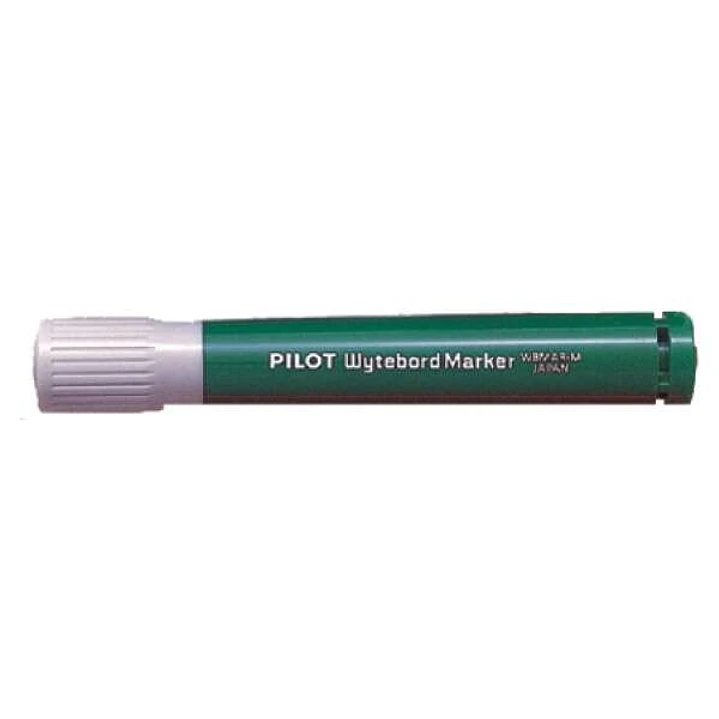 Pilot Rotulador para Pizarra Blanca - Punta Redonda de 4mm - Trazo de 1.8mm - Recargable - Tinta con Base de Alcohol - Borrable en Seco - Color Verde 1