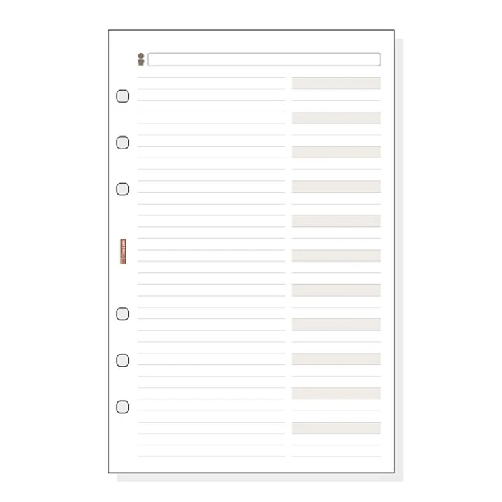 Finocam R554 Recambio Telefonico para Agendas Classic - Formato 500 - 117x5x181mm - Color Blanco 1