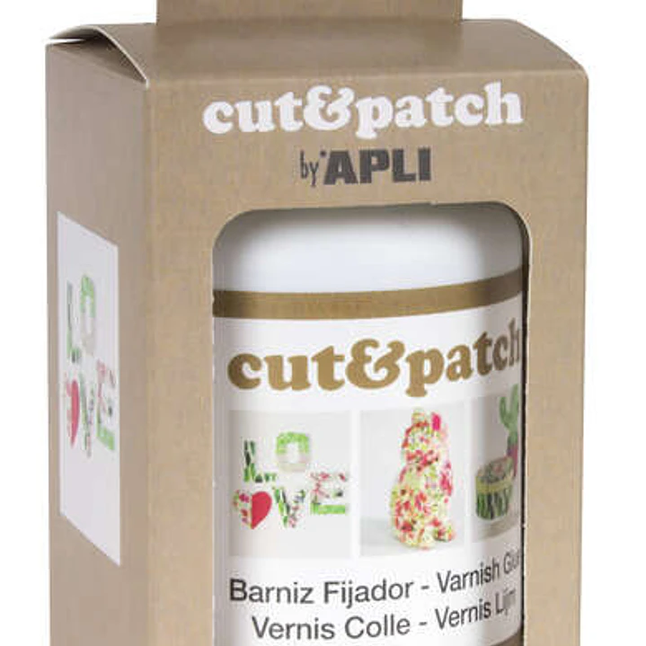Apli Barniz Fijador Cut&Patch 100 - Proteccion Duradera - Secado Rapido - Facil Aplicacion - Transparente 1