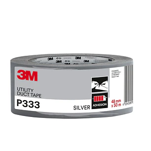 3M Cinta Adhesiva Americana - 48mm x 50m - Color Plata