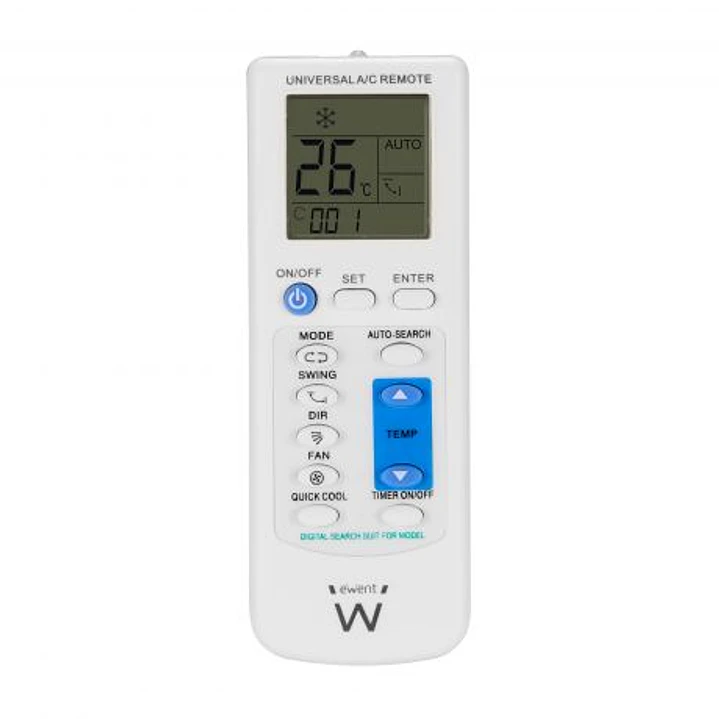 Ewent EW1579 Mando a Distancia Universal Aire Acondicionado - Color Blanco 1