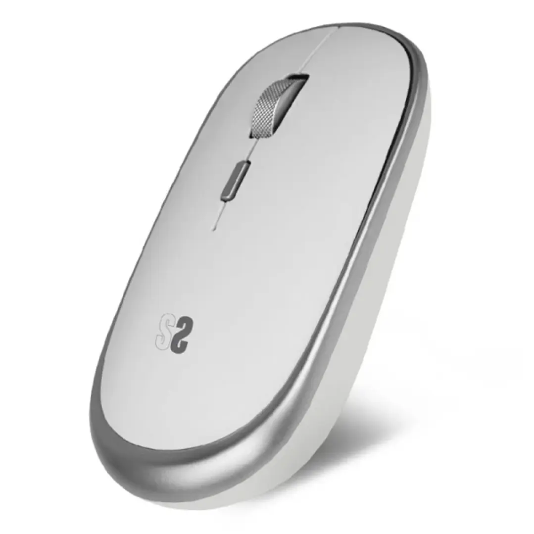 Subblim Ratón inalámbrico Wireless Mini - 54mm x 25mm - Silencioso - Precisión regulable - Acabados de calidad - Ambidiestro - 4 botones - Ahorro de e 1