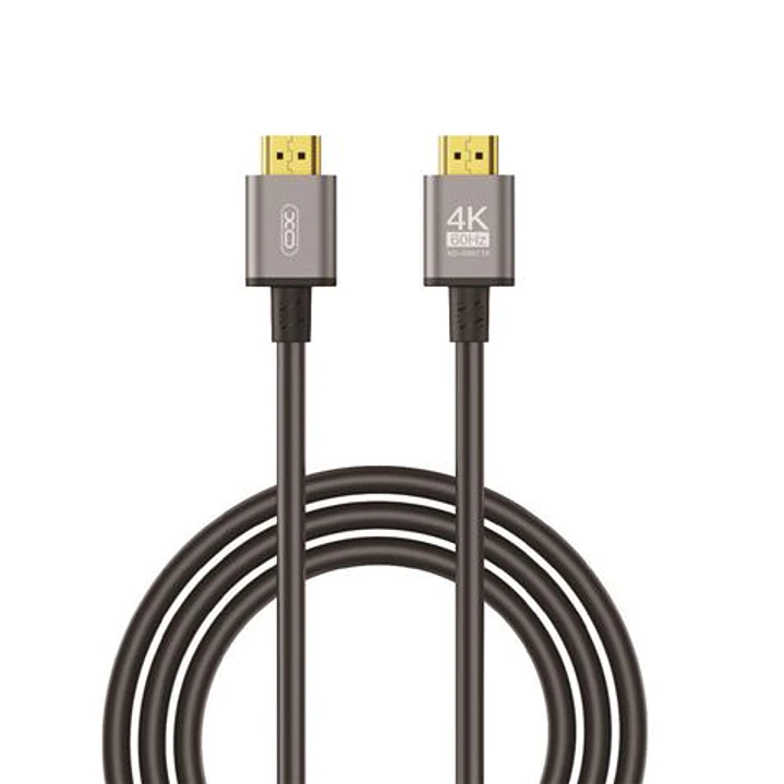 XO Cable HDMI 4K - Alta Resolucion - Conexion Estable - Durabilidad Garantizada - Color Negro 1