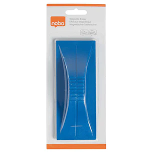 Nobo Borrador Magnetico para Pizarra Blanca - Iman Integrado - Color Azul