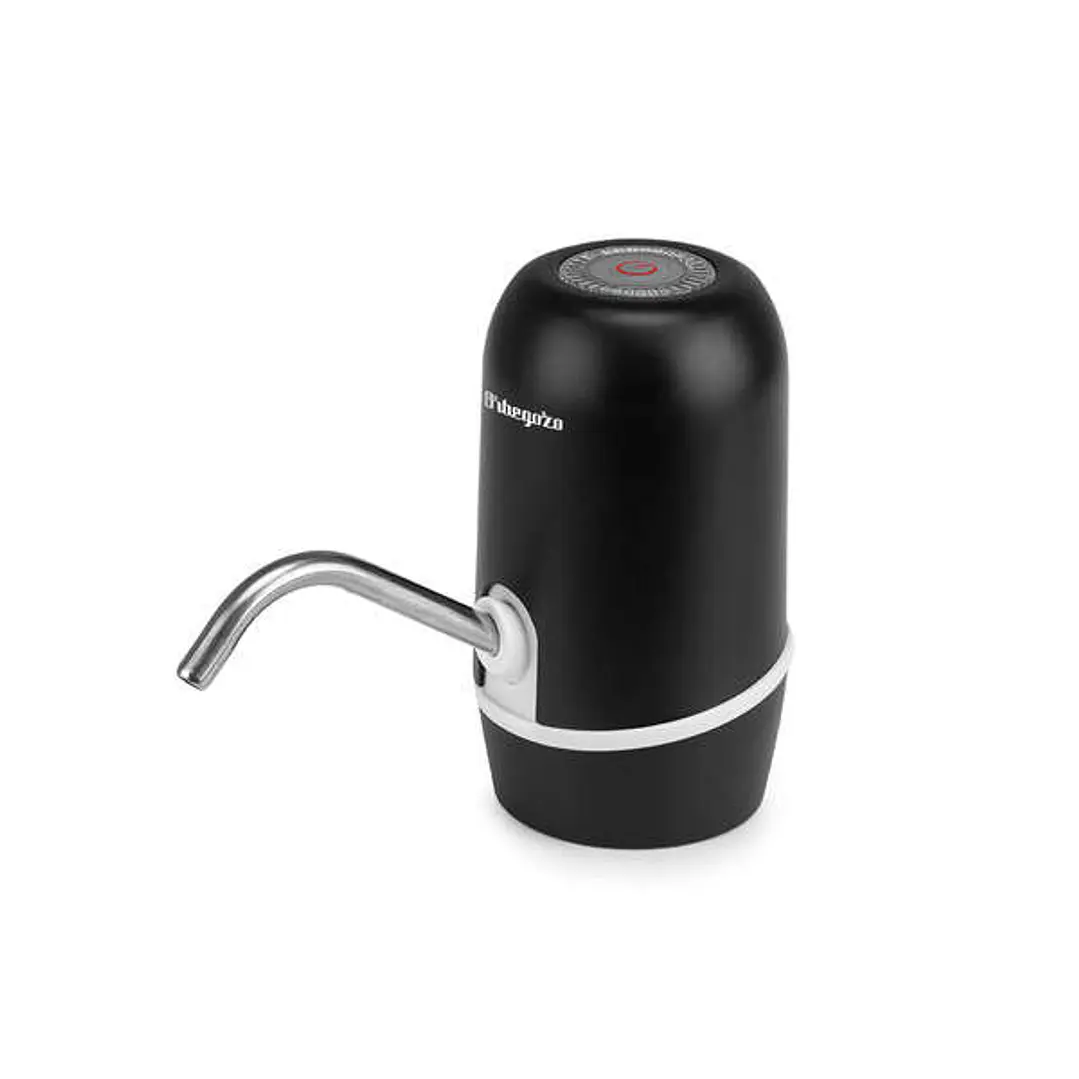 Orbegozo DA 2000 Dispensador de Agua Portatil - Adaptadores para Garrafas de 5 a 12 Litros - Bateria Recargable - Compacto y Versatil - Libre de BPA - 1