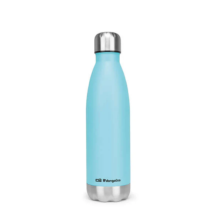 Orbegozo TRL 503 Botella Termo - Conserva Liquidos Frios y Calientes hasta 24 Horas - Tapon Hermetico - Libre de BPA - 500ml de Capacidad 1
