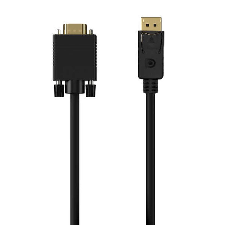 Aisens Cable Conversor DisplayPort a VGA - DP/M-VGA/M - 1.0M - Color Negro 1