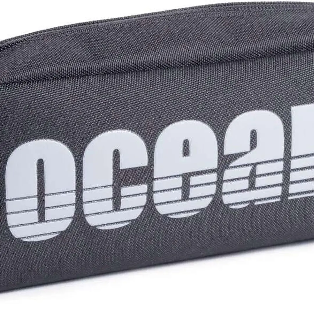 Oceans Wave California Estuche de 1 Cremallera - Tirador Ergonomico - Color Gris Oscuro 1