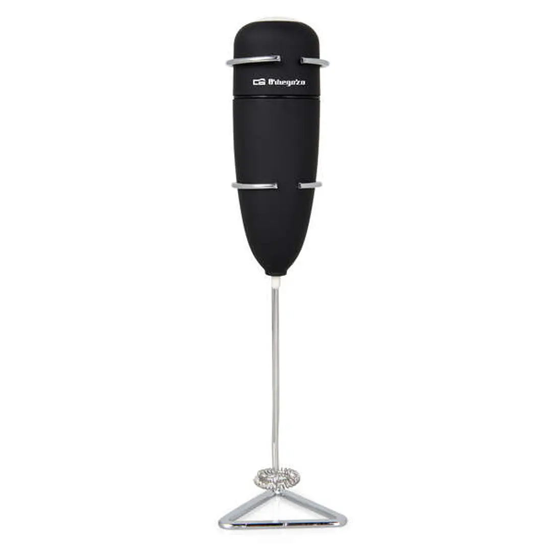 Orbegozo MN 3800 Batidora de Leche Espumosa - Comoda y Facil de Usar - Carcasa de Tacto Suave - Incluye Soporte - Facil Limpieza - Ideal para Batidos  1