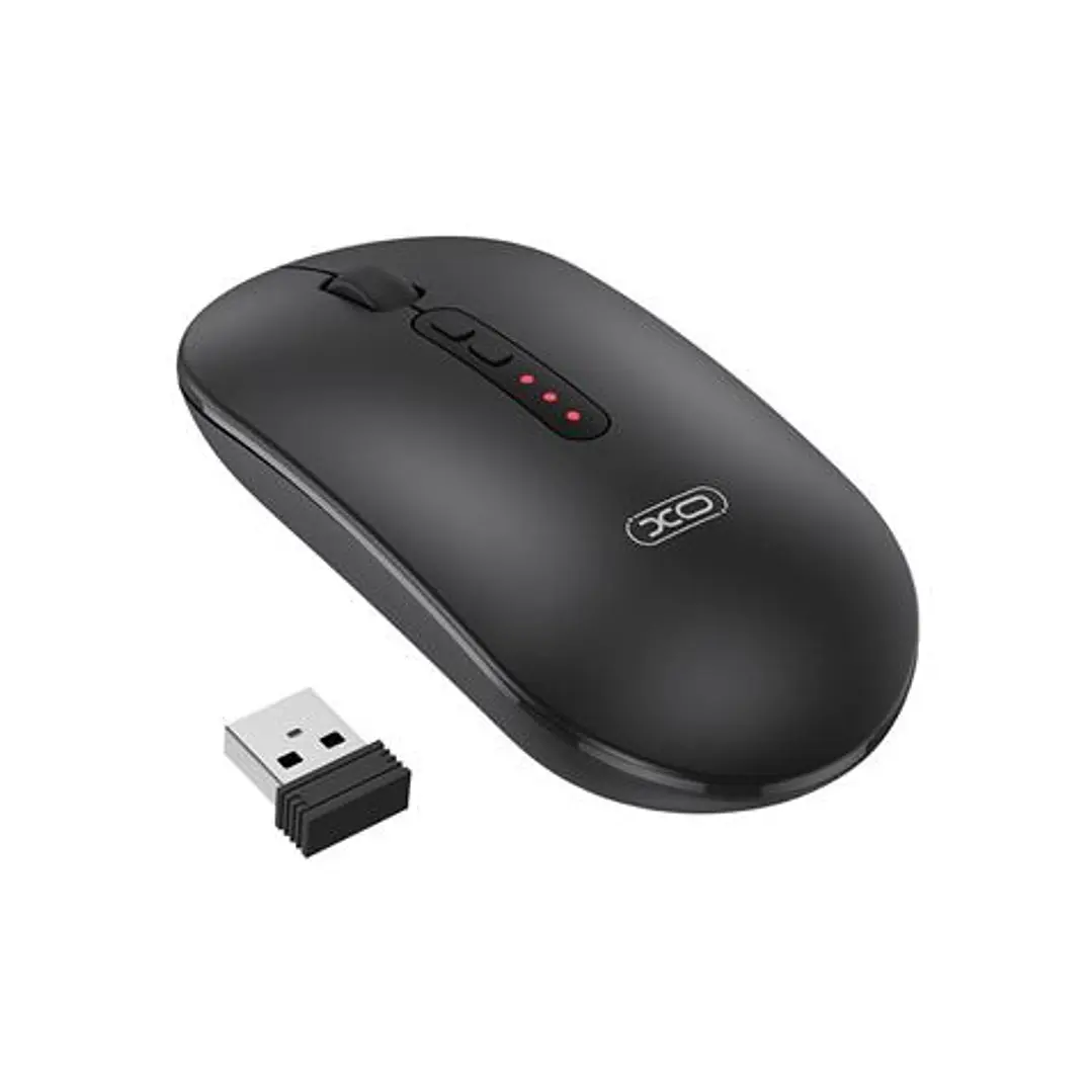XO M13 Raton Inalambrico - Bluetooth y RF 2.4GHz - 1600DPI - Color Negro 1