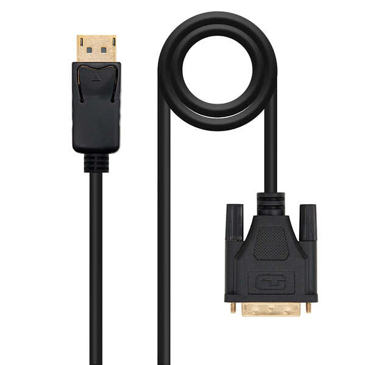 Nanocable Cable Conversor Displayport/M A Dvi/M - 1.0m - Color Negro 1