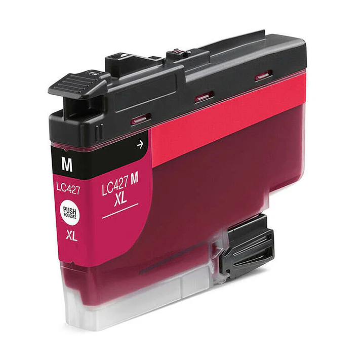 Brother LC427XL Magenta Cartucho de Tinta Pigmentada Generico - Reemplaza LC427XLM 1