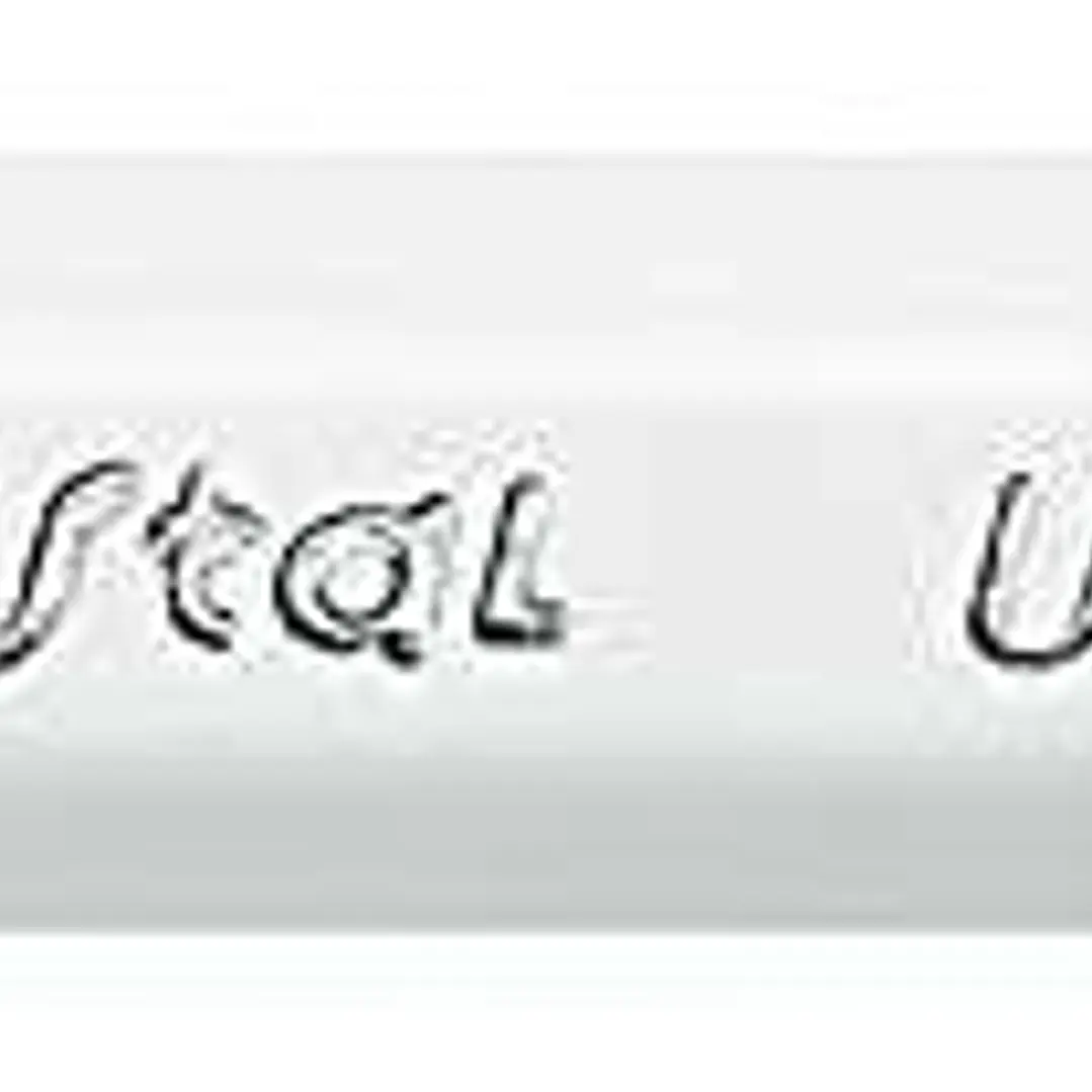 Bic Cristal Up Boligrafo de Bola - Punta de 1.2mm - Tinta con Base de Aceite - Cuerpo Blanco - Color Azul 1