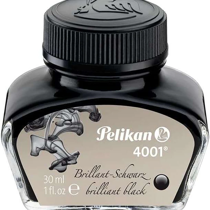 Pelikan Tinta 4001 No.78 - Frasco 30ml - Frasco de 30ml - Asegura el Perfecto Funcionamiento de la Estilografica - Color Negro 1