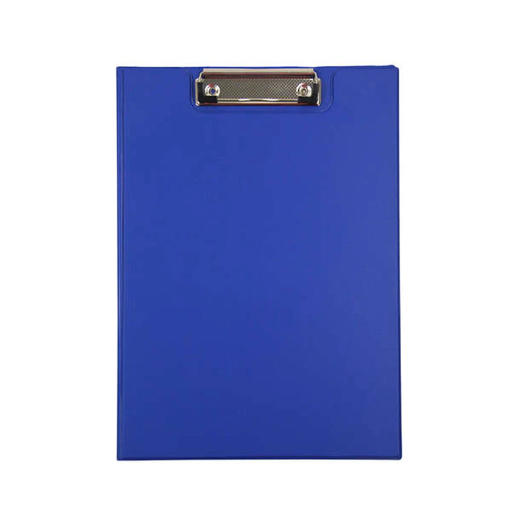 Dohe Carpeta Pinza Tamaño A4 - Carton Forrado PVC Opaco - Pinza de Presion - Bolsillo Interior 1