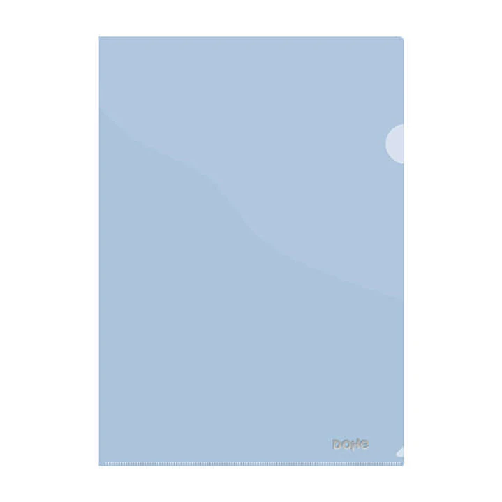 Dohe Dossier Uñero Premium Tamaño A4 - 210x297mm - Fabricado en Polipropileno Translucido de 180 Micras - Color Azul 1