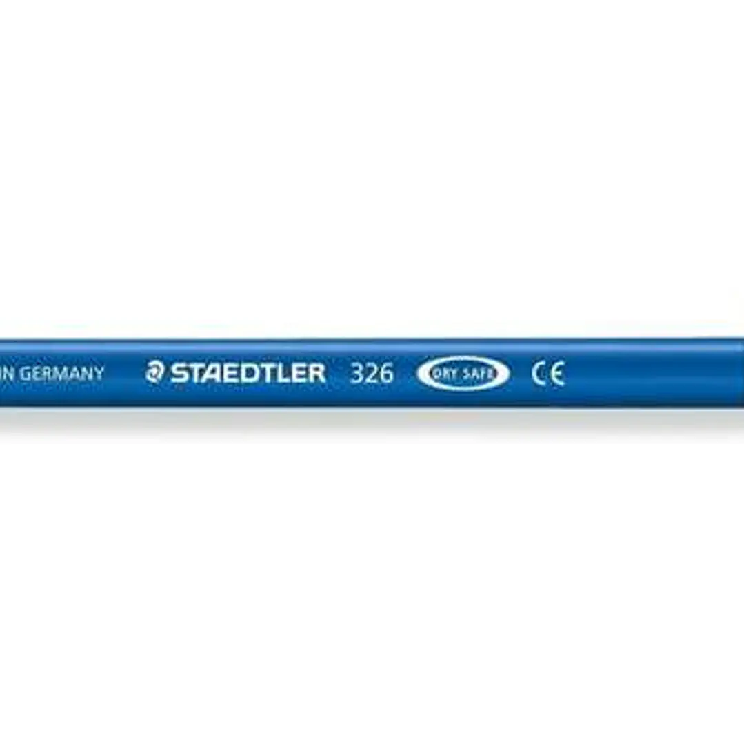 Staedtler Noris 326 Rotulador de Punta Fina - Trazo 1mm Aprox - Tina Base de Agua - Color Azul 1