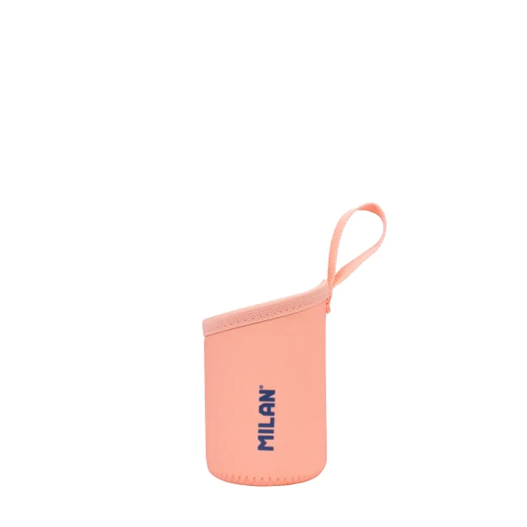 Milan 430 Since 1918 Funda de Neopreno para Botellas Isotermicas de 0.35L - Agarre Antideslizante - Ayuda a Mantener la Temperatura - Protege la Botel 1