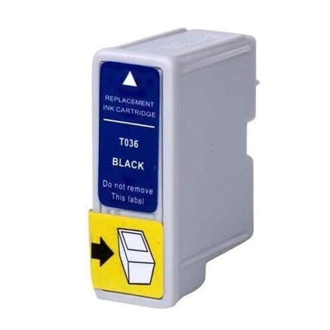 Epson T036 Negro Cartucho de Tinta Generico - Reemplaza C13T03614010 1