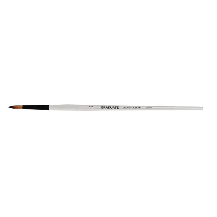 Daler Rowney Graduate Pincel Multitecnica - Pelo Sintetico - Mango Largo - Redondo, Nº16 1