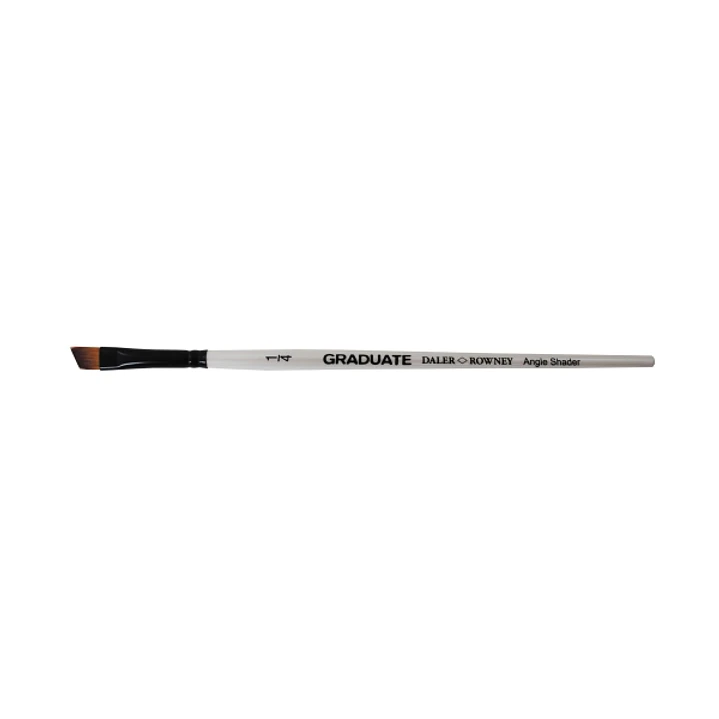 Daler Rowney Graduate Pincel Multitecnica - Pelo Sintetico - Mango Corto - Sombreador Angular 1/4