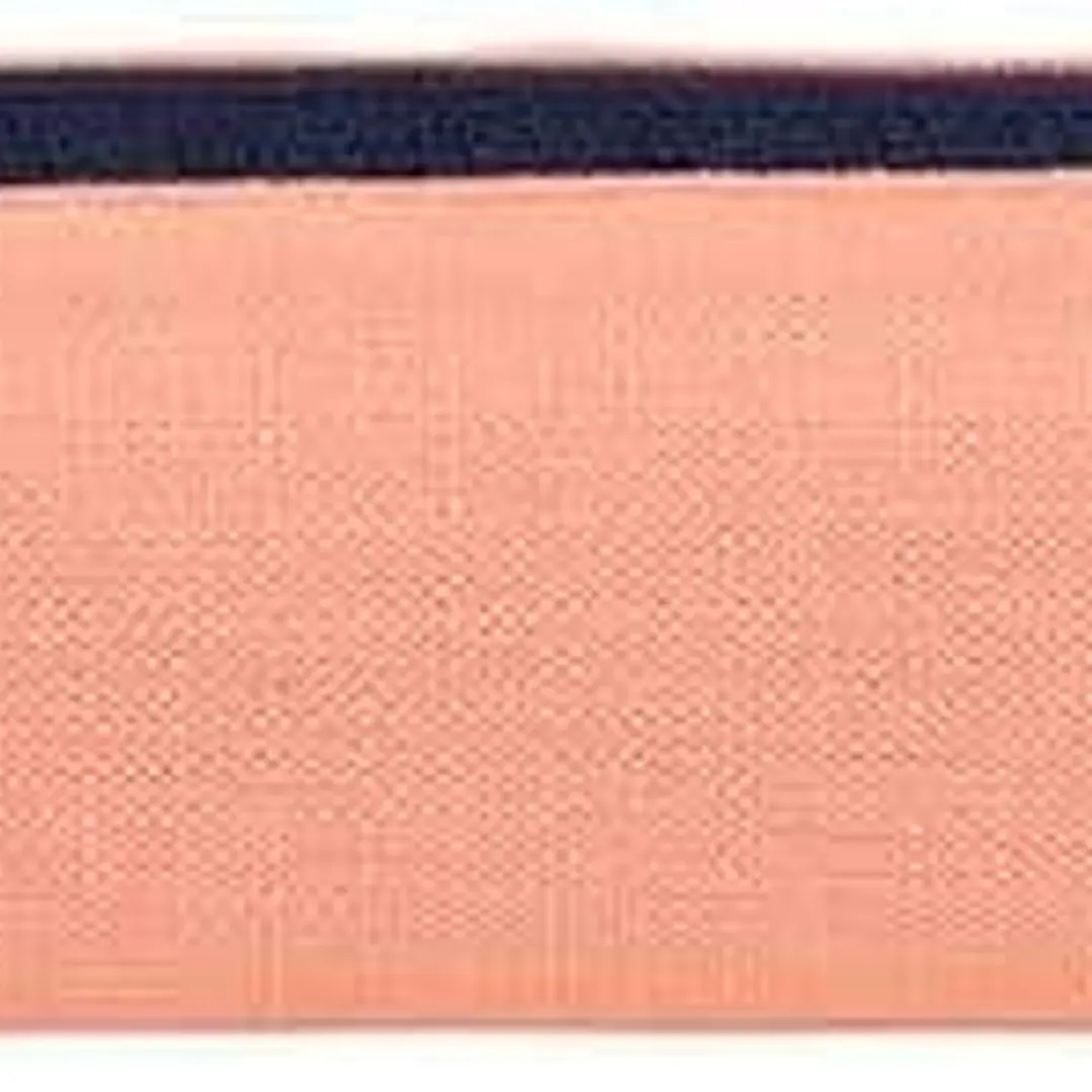 Milan Serie 1918 Estuche Mini Redondo - Tejido Resistente a las Roturas y Rasgaduras - Medidas 20,5x4,5x5cm - Color Rosa 1