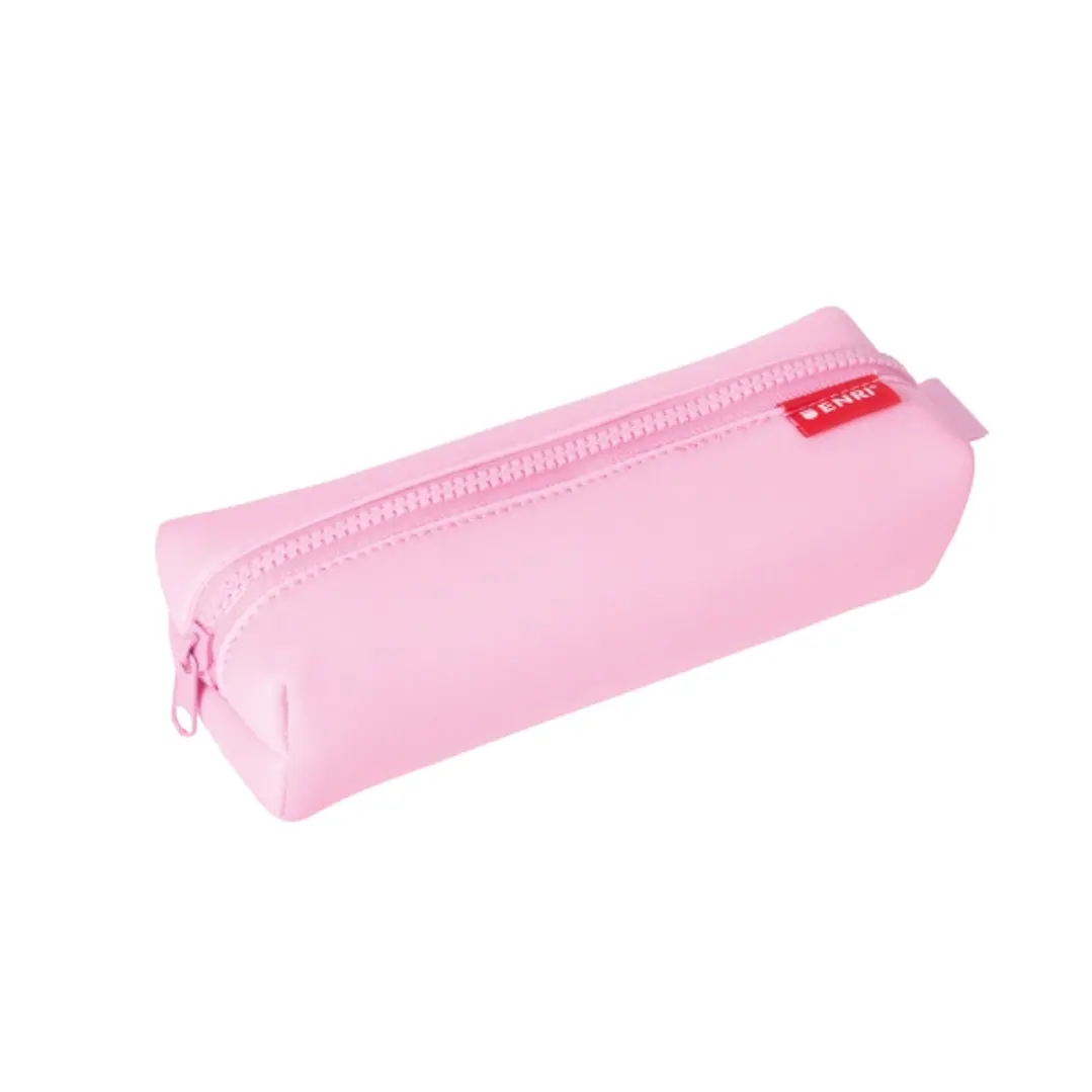 Enri Estuche Portatodo de 1 Compartimento - Fabricado en Neopreno - Color Rosa 1