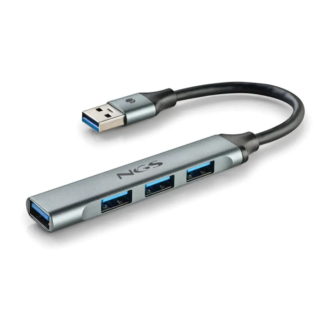 NGS IHUB4 Micro Hub USB 3.0 - 1 Puertos USB 3.2 - 3 Puertos USB 2.0 1