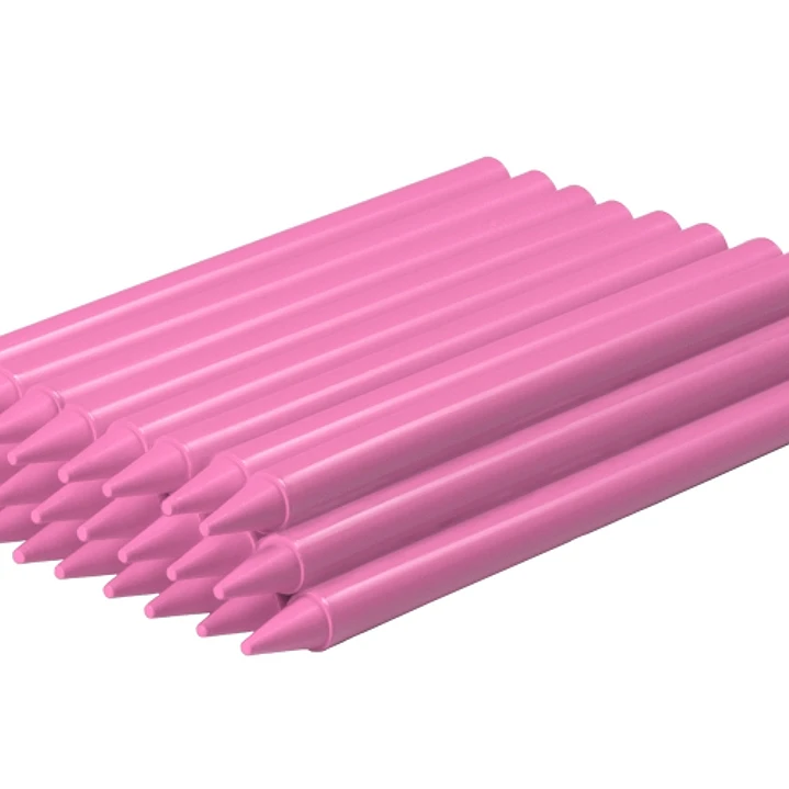 Jovi Plasticolor Estuche de 25 Ceras Plasticas - Resistentes - No Manchan - Agradable de Rayar - Acabado Brillante - Gran Duracion - Color Rosa 1