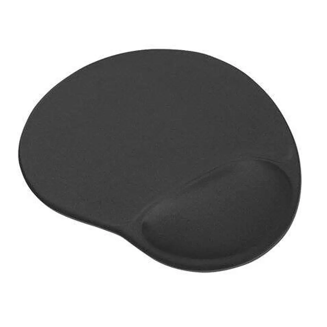 Cromad Alfombrilla Raton con Reposamuñecas de Gel - Base Antideslizante - Medidas 23.5x19.5 cm 1
