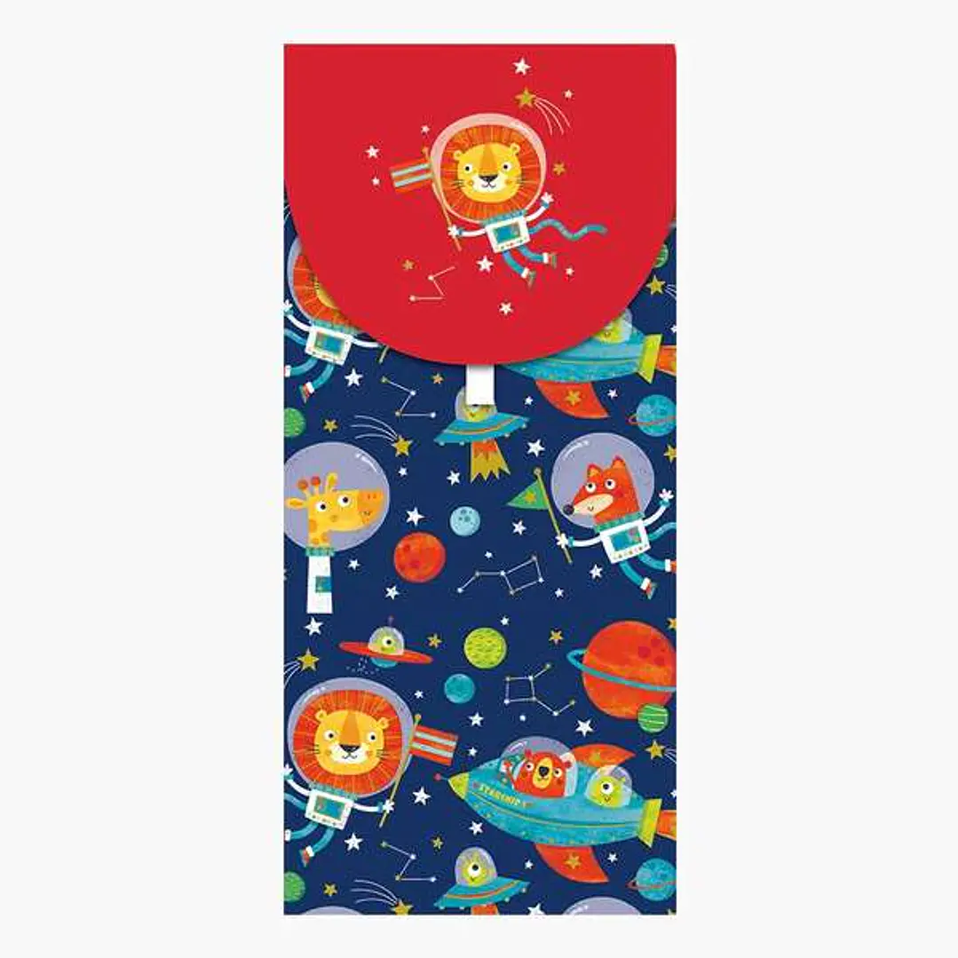 Pictura Tarjeta Money Cards - 9.6x21.3cm - Tematica de Animales - Embolsada Individualmente en Celofan - Incluido Sobre Blanco - Papel con Certificaci 1
