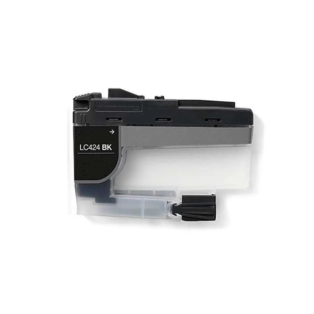 Brother LC424 Negro Cartucho de Tinta Generico - Reemplaza LC424BK 1