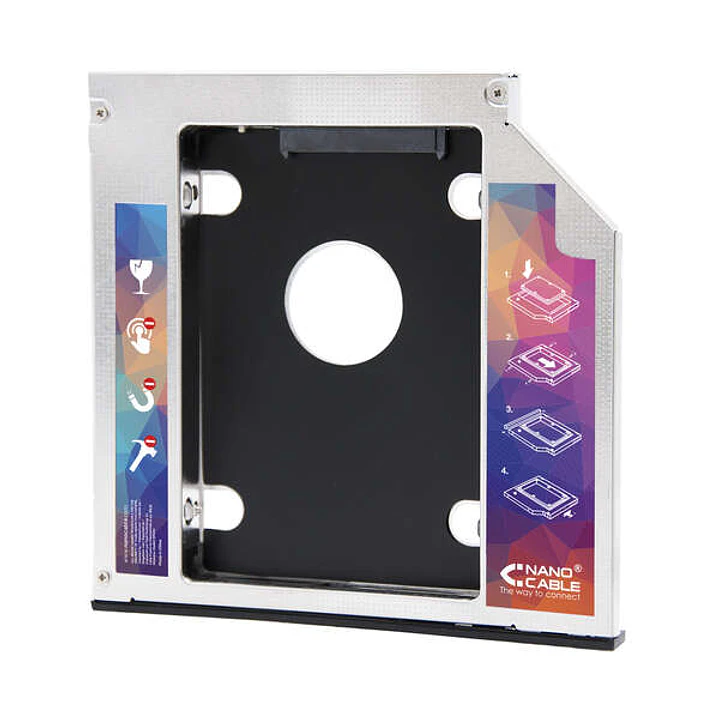 Nanocable Adaptador de Disco Duro de 7.0 mm para Unidad Optica de 9.5 mm en Portatil 1