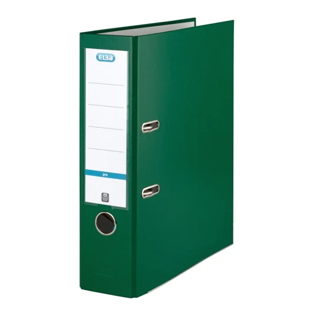 Elba Archivador Palanca Rado Top A4 - Resistente y Duradero - Capacidad para 80mm de Documentos - Tamaño A4 - Color Verde 1