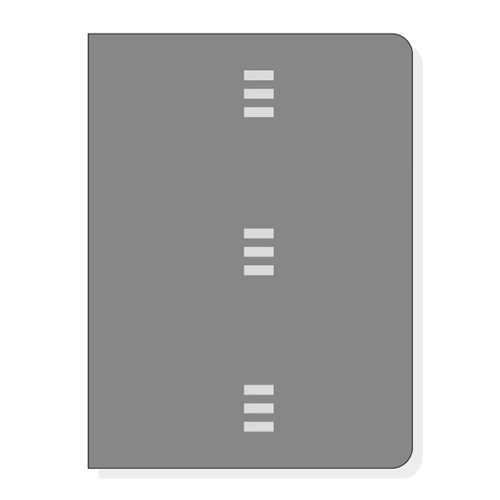 Finocam R469 Archivador para Agendas Open - Formato 400 - 132x52x177mm - Color Gris Oscuro 1